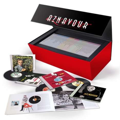 Charles Aznavour (1924-2018): Anthology (Limited Edition), 60 CDs