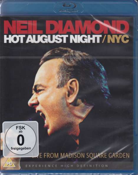 Neil Diamond: Hot August Night / NYC: Live From Madison Square Garden 2008, Blu-ray Disc