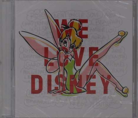 Filmmusik: We Love Disney (French Edition), 1 CD und 1 DVD