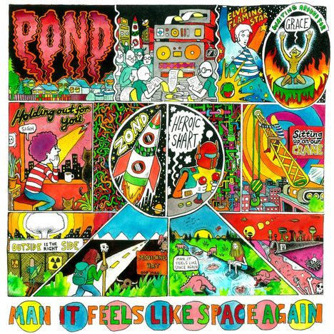 Pond: Man It Feels Like Space Again, CD