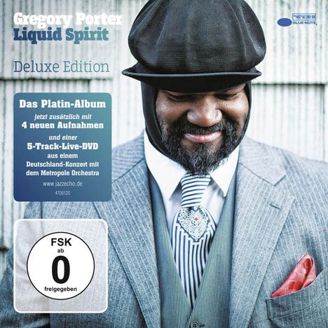 Gregory Porter (geb. 1971): Liquid Spirit (Deluxe Edition), 1 CD und 1 DVD