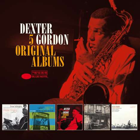 Dexter Gordon (1923-1990): 5 Original Albums, 5 CDs