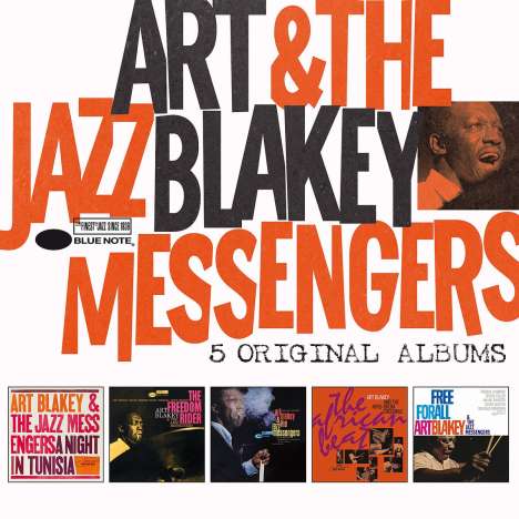 Art Blakey (1919-1990): 5 Original Albums, 5 CDs