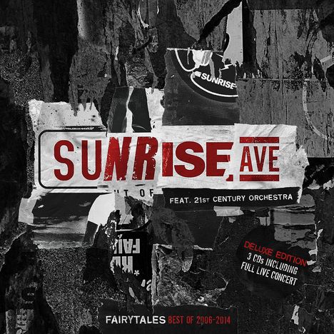 Sunrise Avenue: Fairytales: Best Of 2006 - 2014 (Orchestral Version/Live) (Deluxe Edition), 3 CDs