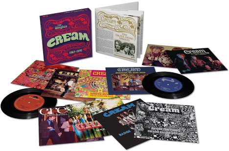 Cream: The Singles 1967 - 1970 (Limited Edition) (Boxset) (mono), 10 Singles 7"