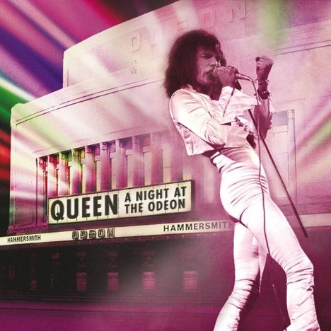 Queen: A Night At The Odeon – Hammersmith 1975 (Limited Deluxe Version), 1 CD und 1 Blu-ray Disc
