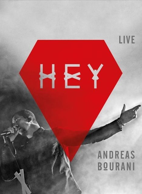 Andreas Bourani: Hey Live (Limited Fan-Edition), 2 CDs, 1 DVD und 1 Blu-ray Disc
