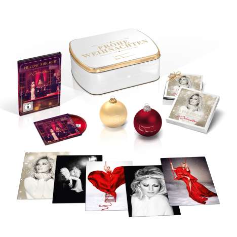 Helene Fischer: Weihnachten (Limited Fanbox), 2 CDs, 2 DVDs und 1 Blu-ray Disc