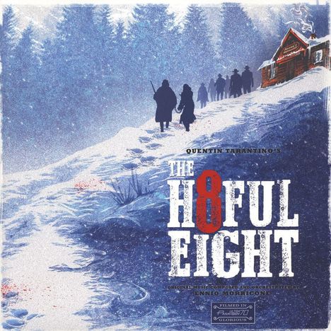 Ennio Morricone (1928-2020): Filmmusik: The Hateful Eight (O.S.T.) (180g), 2 LPs