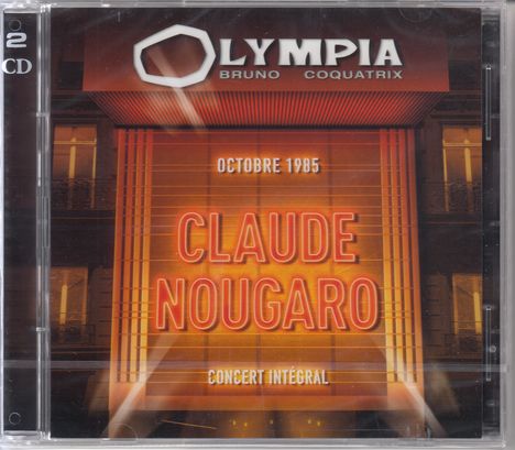 Claude Nougaro: Olympia 1985, 2 CDs