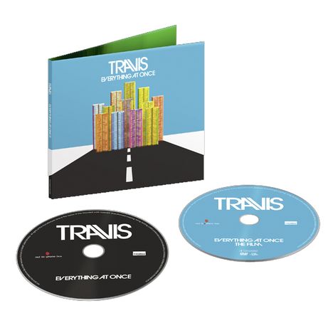 Travis: Everything At Once (Deluxe Edition), 1 CD und 1 DVD