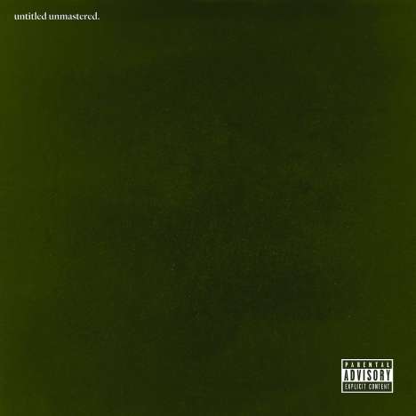 Kendrick Lamar: Untitled Unmastered., LP