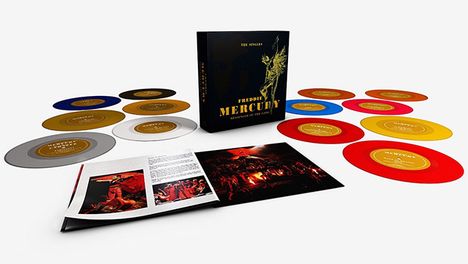 Freddie Mercury (1946-1991): Messenger Of The Gods - The Singles (Limited Edition Box-Set) (Colored Vinyl), 13 Singles 7"