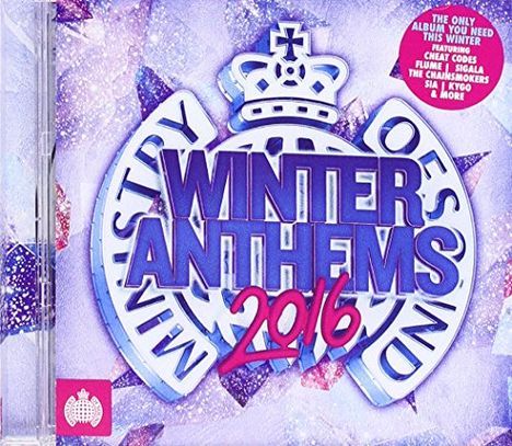 Ministry Of Sound: Winter Anthems 2016, CD