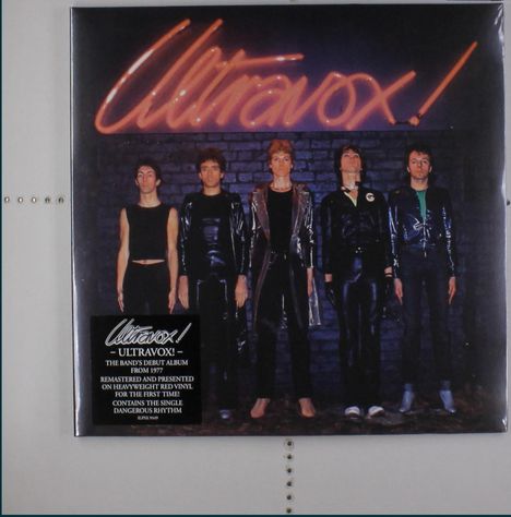 Ultravox: Ultravox! (remastered) (180g) (Limited Edition) (Red Vinyl), LP