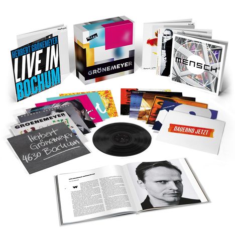 Herbert Grönemeyer: Alles (Limited Edition Box Set), 25 LPs und 1 Buch