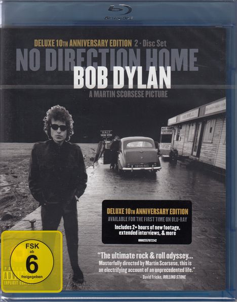 Bob Dylan: No Direction Home: Bob Dylan (10th Anniversary Edition) (Explicit), 2 Blu-ray Discs