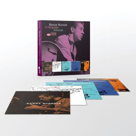 Kenny Burrell (geb. 1931): 5 Original Albums, 5 CDs