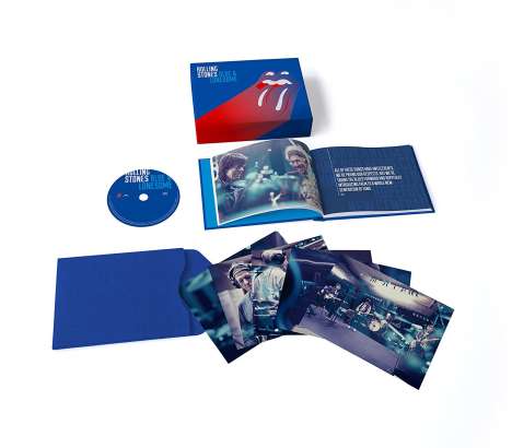The Rolling Stones: Blue &amp; Lonesome (Limited Deluxe Box), 1 CD und 1 Buch
