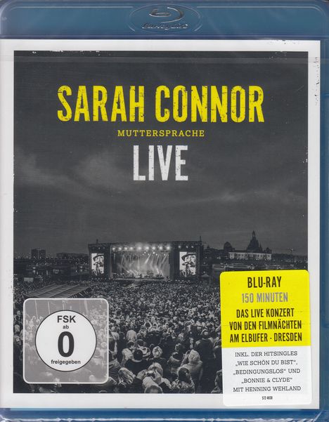 Sarah Connor: Muttersprache - Live, Blu-ray Disc