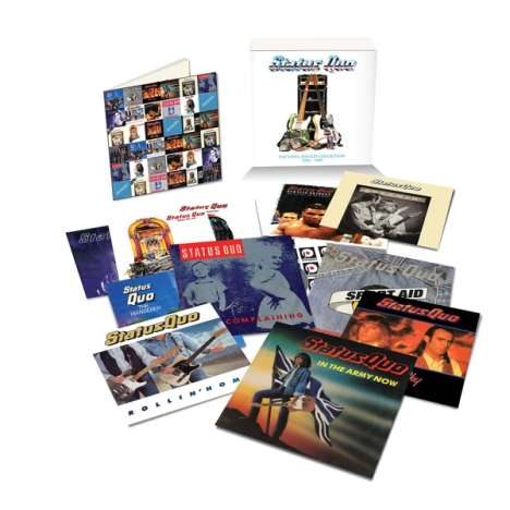 Status Quo: The Vinyl Singles Collection 1984-1989 (Limited-Edition-Box-Set), 12 Singles 7"