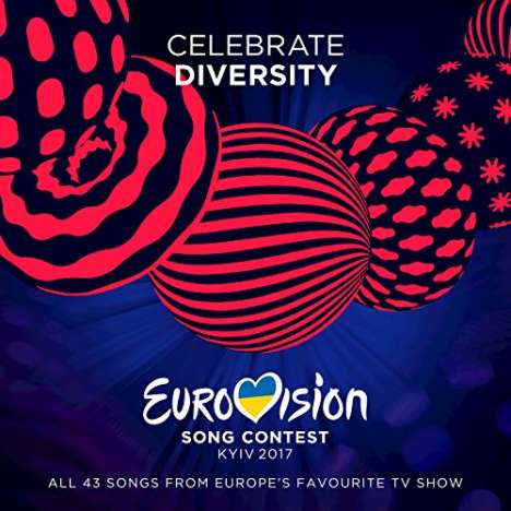 Eurovision Song Contest Kiew 2017 (180g) (Limited-Collector’s-Edition Vinyl Box-Set) (Colored Vinyl), 4 LPs und 2 CDs