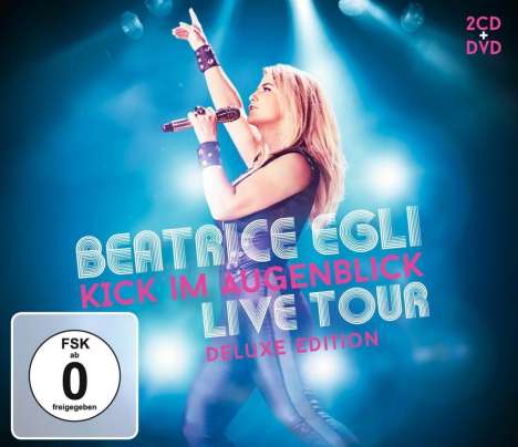 Beatrice Egli: Kick im Augenblick - Live Tour (Deluxe-Edition), 2 CDs und 1 DVD