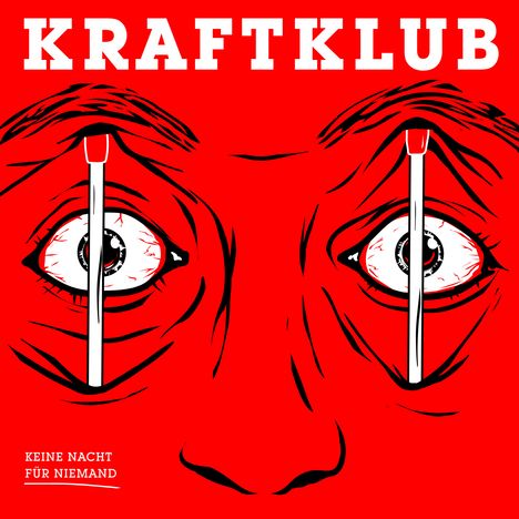 Kraftklub: Keine Nacht für Niemand (180g) (Red Vinyl) (45 RPM), 2 LPs