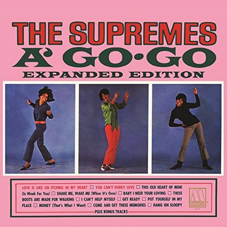 The Supremes: A' Go-Go (Expanded Edition), 2 CDs