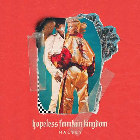 Halsey: Hopeless Fountain Kingdom (Clear &amp; Teal Colored Vinyl), LP