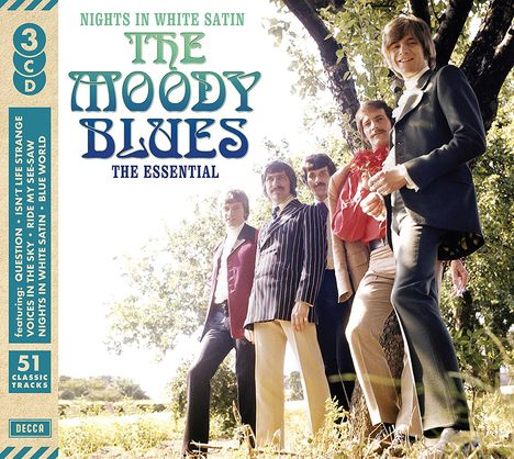 The Moody Blues: Nights In White Satin: The Essential, 3 CDs