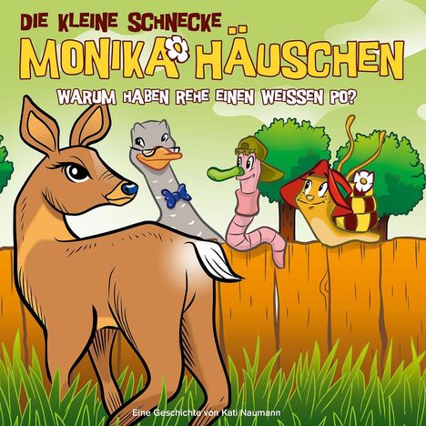 Die kleine Schnecke Monika Häuschen 50: Warum haben Rehe einen weißen Po?, CD