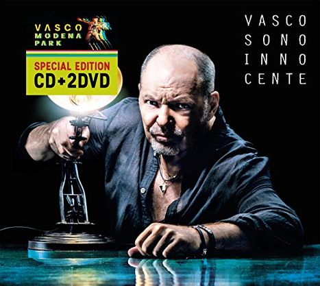 Vasco Rossi: Sono Innocente (Special-Edition), 1 CD und 2 DVDs