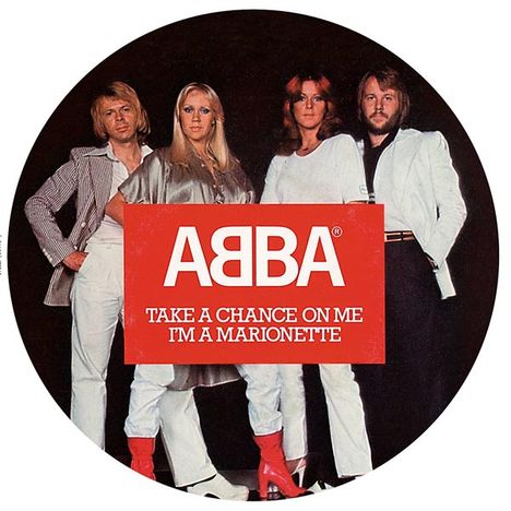 Abba: Take A Chance On Me (Limited-Edition) (Picture Disc), Single 7"