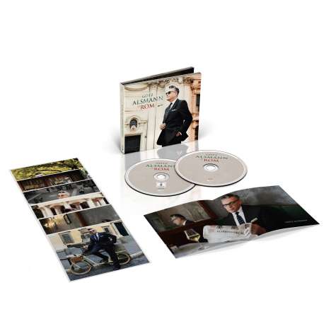 Götz Alsmann: In Rom (Limited-Deluxe-Edition), 1 CD und 1 DVD