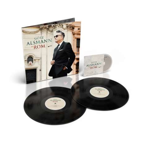 Götz Alsmann: In Rom (180g) (Limited-Edition), 2 LPs und 1 CD