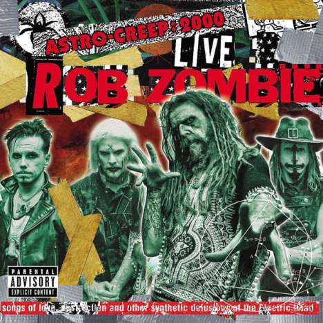 Rob Zombie: Astro-Creep: 2000 Live Songs (Live At Riot Fest) (Explicit), CD