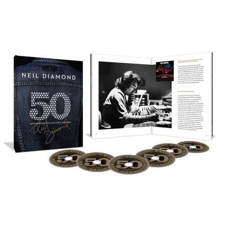 Neil Diamond: 50th Anniversary Collector's Edition (Career Box), 6 CDs