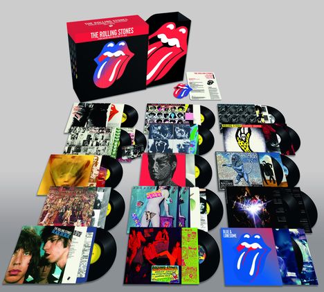 The Rolling Stones: The Rolling Stones: Studio Albums Vinyl Collection 1971 - 2016 (remastered) (180g) (Limited-Numbered-Edition), 20 LPs