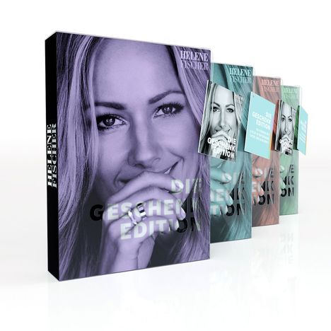 Helene Fischer: Helene Fischer (Limitierte Geschenk Edition) (O-Card-Farbvarianten nach Zufallsprinzip), 4 CDs, 1 Blu-ray Disc und 1 DVD