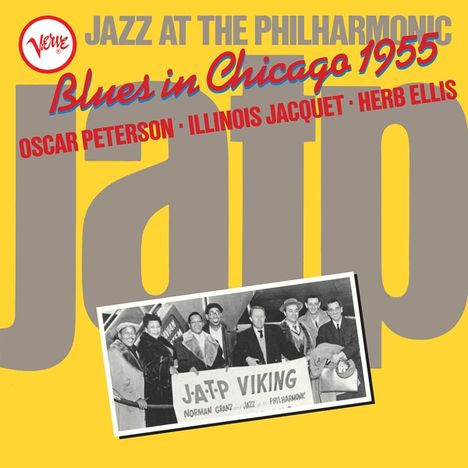 Oscar Peterson, Illinois Jacquet &amp; Herb Ellis: Blues In Chicago 1955 - Jazz At The Philharmonic (180g) (Limited-Edition), LP