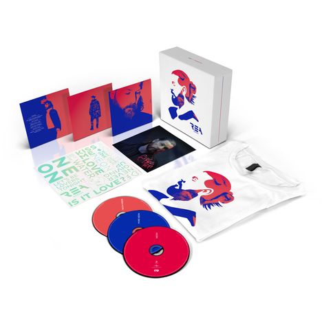 Rea Garvey: Neon (Limited-Fanbox), 2 CDs, 1 DVD und 1 T-Shirt