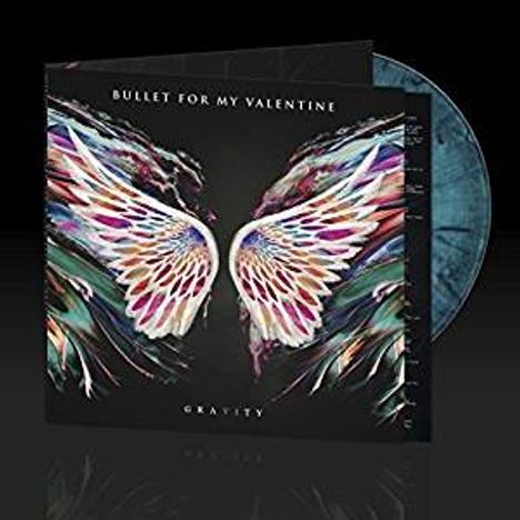 Bullet For My Valentine: Gravity (Limited-Edition) (Clear, Solid Blue &amp; Black Mixed Vinyl), LP