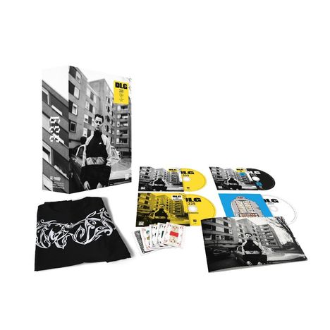 DLG: 339 (Limited-Edition-Fanbox), 3 CDs, 1 DVD, 1 T-Shirt und 1 Merchandise
