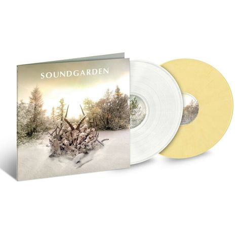Soundgarden: King Animal (180g) (Limited Edition) (Opaque White &amp; Custom Butter Cream Vinyl), 2 LPs