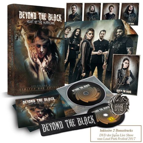 Beyond The Black: Heart Of The Hurricane (Limited-Fanbox-Edition), 1 CD und 1 DVD