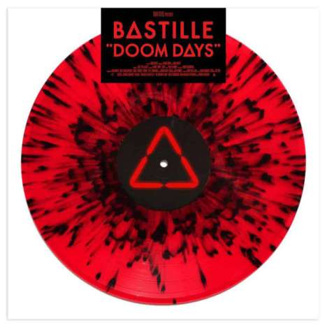 Bastille: Doom Days (Limited-Deluxe-Edition) (Red W/ Black Splatter Vinyl), LP