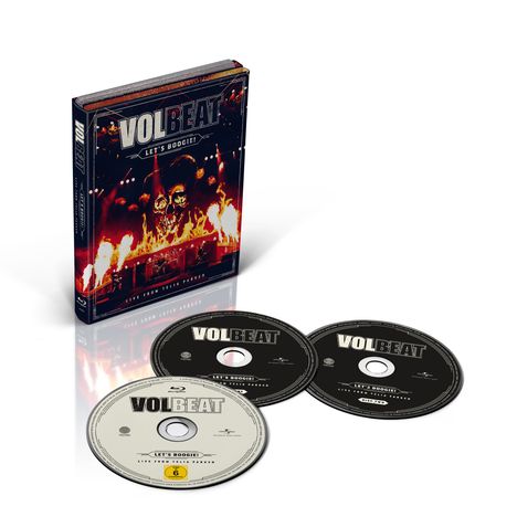 Volbeat: Let's Boogie! Live From Telia Parken, 2 CDs und 1 Blu-ray Disc