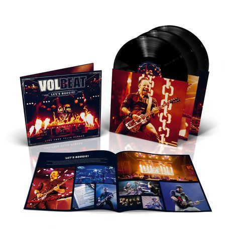 Volbeat: Let's Boogie! Live From Telia Parken (180g) (Limited Edition), 3 LPs