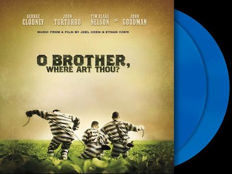 Filmmusik: O Brother, Where Art Thou? (Limited Edition) (Blue Vinyl), 2 LPs